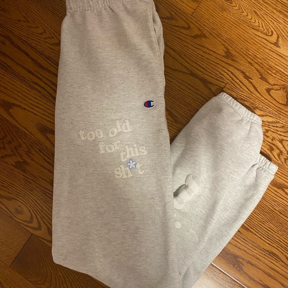 Spell out sweatpants